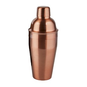 [바크래프트] 칵테일 쉐이커 550ml BarCraft Copper Finish Stainless Steel Cocktail Shaker, 550ml, Gift Boxed